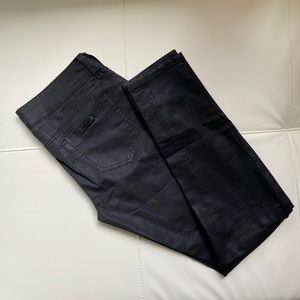 G by Guess black coated skinny jeans
